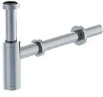 Steinberg Serie 100 Designsiphon ohne Ablaufgarnitur, 1001696, Farbe: Chrom