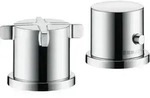 hansgrohe Grundk&ouml;rper f&uuml;r 2-Loch Wannenrandarmatur mit Thermostat, 13550180