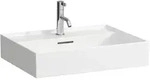 LAUFEN Kartell Waschtisch unterbauf&auml;hig, 1 Hahnloch, mit &Uuml;berlauf, 600x460mm,