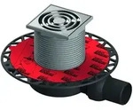 TECEdrainpoint S 110 Ablaufset, superflach, mit Seal System UNIVERSALflansch,...