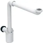 Geberit Waschbeckenablauf/ Raumsparsiphon mit Tauchrohr, 151.116.11.1