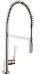 hansgrohe AXOR Citterio DN15 Einhebel-K&uuml;chenmischer 230 Semi-Pro, 39840800, Farbe: