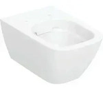 Geberit Smyle Square Tiefsp&uuml;l-WC, sp&uuml;lrandlos, wandh&auml;ngend, 4,5/6l, geschlossene