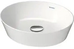 Duravit Cape Cod Aufsatzbecken, 400 &times; 360 mm, ohne Hahnloch, ohne &Uuml;berlauf,