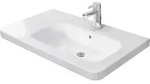Duravit M&ouml;belwaschtisch DuraStyle 80cm, mit &Uuml;berlauf, mit Hahnlochbank, 1...
