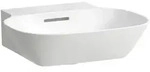 LAUFEN INO Handwaschbecken, ohne Hahnloch, mit &Uuml;berlauf, 450x410mm, H8153010001091,