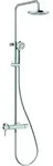 KLUDI LOGO Einhandmischer Dual Shower System, Kalkschnellreinigung, chrom, 6808505-00