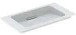 Geberit ONE M&ouml;belwaschtisch 500391, ohne Hahnloch, mit &Uuml;berlauf, 750x400mm,