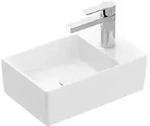 Villeroy & Boch Memento 2.0 Handwaschbecken, 1 Hahnloch, ohne &Uuml;berlauf,
