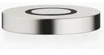 Dornbracht Air-Switch-Bedienknopf, runde Rosette, 10713970-06, Farbe: Platin Matt