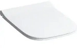 Geberit Smyle WC-Sitz Slim mit Deckel, Sandwich, antibakteriell, wei&szlig;,...