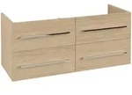 Villeroy & Boch Avento Waschtischunterschrank, 4 Ausz&uuml;ge, 1180x514x484mm, Griff