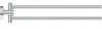 Ideal Standard IOM Doppelte Handtuchstange, schwenkbar, A9131AA, Farbe: Chrom