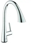 GROHE Zedra Touch elektronische Einhand-Sp&uuml;ltischarmatur, Ausladung 233mm, 3