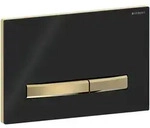 Geberit Sigma50 Bet&auml;tigungsplatte, f&uuml;r 2-Mengen-Sp&uuml;lung, Metallfarbe Messing,