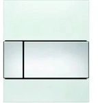 TECEsquare Urinal-Bet&auml;tigungsplatte, Glas, inklusive Kartusche, 9242802, Farbe: Glas