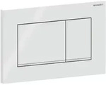 Geberit Sigma20 Bet&auml;tigungsplatte, f&uuml;r 2-Mengen-Sp&uuml;lung, rechteckig, 115.883.11.1,