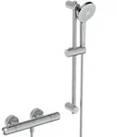 Ideal Standard Ceratherm T50 Brausekombination mit Brausethermostat, H&ouml;he 600mm,