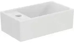 Ideal Standard i.life S Handwaschbecken 370mm, 1 Hahnloch links, ohne &Uuml;berlauf,