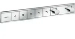 hansgrohe Rainfinity RainSelect Thermostat, Unterputz, f&uuml;r 5 Verbraucher, 15384000,
