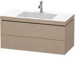 Duravit L-Cube c-bonded Set wandh&auml;ngend, 2 Schubk&auml;sten, ohne &Uuml;berlauf, 1...