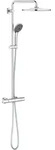 Grohe Vitalio System 310 Duschsystem mit Thermostatbatterie, 26400001, Farbe: Chrom