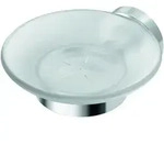 Ideal Standard IOM Seifenschale, satiniertes Glas, A9122AA, Farbe: Chrom