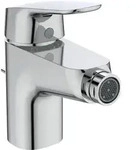 Ideal Standard Ceraflex Bidetarmatur, Ausladung 114mm, mit Ablaufgarnitur,...