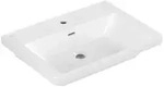 Villeroy & Boch Subway 3.0 Waschbecken, rechteck, 1 Hahnloch, mit &Uuml;berlauf,...