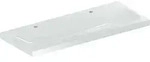 Geberit iCon Light Waschtisch, 120 cm x 48 cm, mit 2 Hahnl&ouml;cher, ohne