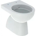Geberit Renova Stand-WC Tiefsp&uuml;ler, Abgang vertikal, teilgeschlossene Form, Rimfree,