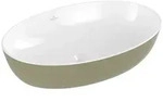 Villeroy & Boch Artis Aufsatzwaschbecken, oval, ohne &Uuml;berlauf, 610x410mm,