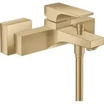 hansgrohe Metropol Einhebel-Wannenmischer, Aufputz, Hebelgriff, Ausladung 180mm,