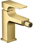 hansgrohe Metropol Einhebel-Bidetmischer, Hebelgriff, Push-Open Ablaufgarnitur,