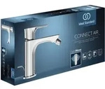 Ideal Standard Connect Air Einhebel-Bidetarmatur, mit Ablaufgarnitur, Ausladung