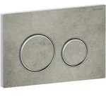Geberit Sigma50 Bet&auml;tigungsplatte, f&uuml;r 2-Mengen-Sp&uuml;lung, Metallfarbe...