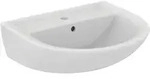 Ideal Standard Eurovit Waschtisch 550mm, 1 Hahnloch, mit &Uuml;berlauf, Wei&szlig;,...