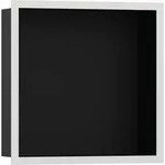 hansgrohe XtraStoris Individual Wandnische Mattschwarz mit Designrahmen...