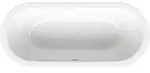 BetteStarlet Flair Oval Einbau-Badewanne, 2-Sitzer, oval, 1580x680x420mm,