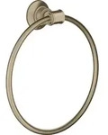 hansgrohe AXOR Montreux Handtuchring, 42021820, Farbe: Brushed Nickel