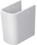 Duravit Halbs&auml;ule DuraStyle f&uuml;r den Waschtisch, 08583000001, Farbe: Wei&szlig; mit