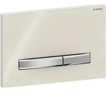 Geberit Sigma50 Bet&auml;tigungsplatte f&uuml;r 2-Mengen-Sp&uuml;lung, Metallfarbe...