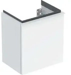 Geberit iCon Unterschrank f&uuml;r Handwaschbecken, eine T&uuml;r links, 37x41,5x27,9...