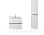 Duravit D-Neo Einhebel-Waschtischmischer M, Ausladung 109mm, mit Ablaufgarnitur,