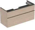 Geberit iCon Unterschrank f&uuml;r den Waschtisch, 2 Schubladen, 118,4x61,5x47,6 cm,