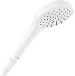 hansgrohe Croma Select E Handbrause 1-jet EcoSmart, 26815700, Farbe: Mattwei&szlig;