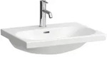 LAUFEN LUA Waschtisch, 1 Hahnloch, mit &Uuml;berlauf, 600x460mm, unterbauf&auml;hig,