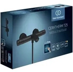 Ideal Standard Ceratherm T25 Badethermostat Aufputz, Silk Black, A7544XG