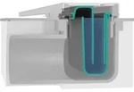 hansgrohe RainDrain Flex Fertigset Duschrinne 1000mm k&uuml;rzbar, 56046140, Farbe: