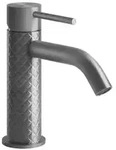 Gessi316 Intreccio Waschtisch-Einhebelmischer, ohne Ablaufgarnitur, Ausladung 122 mm,